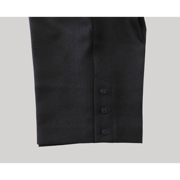 Alfred Dunner Capri Pants Womens Size 14 Black Cropped Pants Elastic Waist - Picture 6 of 7